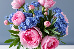 bouquets of flowers peonies