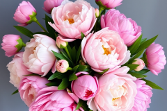 bouquets of peonies 