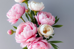 peonies pink
