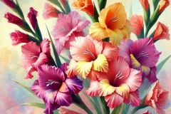 colored-flowers-gladioli-2